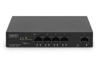 Digitus switch Digitus 4 Port Gigabit PoE DN-95330-1 10/100/1000 Mbps (RJ-45), Unmanaged, Desktop, Ethernet LAN (RJ-45) ports 4