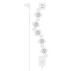 Hama pikendusjuhe 5-Ways, USB, 12W, Flexible, 1.4m, White