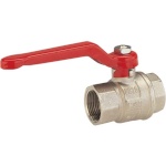 Gardena otsik 07336-20 Brass Ball Valve IG 26.5mm (G 3/4"), hõbedane/punane