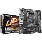 Gigabyte emaplaat AMD B550 AM4 micro-ATX memory DDR4 memory Slots 4 1xPSIe 3.0 1x 1xPSIe 3.0 4x 1xPSIe 4.0 16x 2xm.2 1xdvi-d 1xhdmi 1xdisplayport 4xusb 2.0 4xusb 3.2 1xps/2 1xrj45 3xaudio Port b550mds3hac1.7