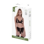 Baci Lingerie aluspesu komplekt Peek-A-Boo Bra must (S/M)