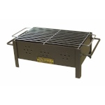 Imex El Zorro Barbeque-grill Süsimust Grill Laua must (31x21x14cm)