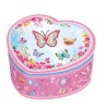 Pulio Pecoware Butterflies heaart-shaped music box 2