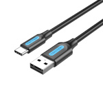 Vention laadimiskaabel Charging Cable USB-A 2.0 to USB-C COKBD 0,5m (must)