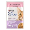 Purina Nestle kassitoit Cat Chow Sensitive Salmon and Zucchini, 4x 85g