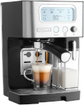 Sencor espressomasin SES4090SS Espresso Machine, must/hõbedane