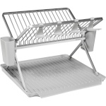 Brabantia nõudekuivatusrest Foldable Dish Drying Rack Large, helehall