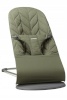 BabyBjörn lamamistool Bliss Woven/Petal quilt Dark green 006140