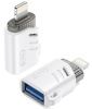 XO adapter USB-Lightning OTG, valge (NB256A)