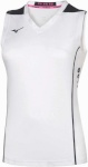 Mizuno treeningsärk Hex Rect NS Shirt valge sinine - suurus XS