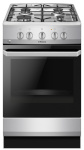 Hansa gaasipliit FCGX5202092 Gas Cooker with Gas Oven, 50cm, roostevaba teras