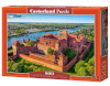 Castor pusle 500-osaline view on castle Malbork Poland