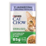 Purina Nestle kassitoit Cat Chow Sterilised Lamb and Beans, 4x 85g