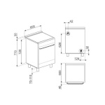 Smeg gaasipliit CX60GP Classic, 4 x gaas, elektriahi, pürolüüs, 60 cm, roostevaba-teras