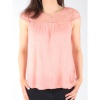 Wrangler teksapüksid Capsleeve Tee Coral Peach naistele W7337FDJX s