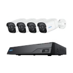 Reolink turvakaamera | Super HD Security Camera System | NVS8-5MB4 | Bullet | 5/4 MP | f=4.0mm fixed; F=2.0 | Power over Ethernet (PoE) | IP67 | H.265 | Micro SD, Max. 256GB