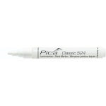 Pica marker Classic Industrial Paint Marker, 2-4mm bullet tip, valge