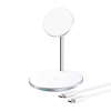 Choetech juhtmevaba laadija Wireless Charger T581-F with stand, valge