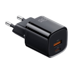 Mcdodo Nano GaN Charger laadija CH-0151, USB + USB-C, 33W must