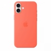 Apple kaitsekest iPhone 16 Plus Silicone Case with MagSafe - Tangerine