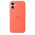 Apple kaitsekest iPhone 16 Plus Silicone Case with MagSafe - Tangerine