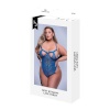 Baci Lingerie aluspesu komplekt Lace Teddy sinine (Queen)