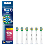 Braun lisaharjad Oral-B Pro Deep Cleaning Replacement Brush Heads, 6tk, valge