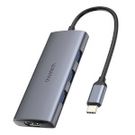 Choetech USB jagaja Adapter 7w1 Choetech HUB-M19 USB-C