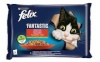 Purina Nestle kassitoit Felix Fantastic Country Flavors Meat with Vegetables, Chicken with Tomatoes, Beef with Carrots, 4x 85g