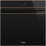 SMEG integreeritav ahi SOP6604S2PNR Dolce Stil Novo, 68L, A+, TFT, pürolüüs, aurufunktsioon, must