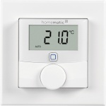 Homematic termostaat HMIP-WTH-2 IP Smart Home Wall Thermostat with Humidity Sensor, valge