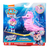 Paw Patrol mängufiguuride komplekt Aqua Pups Coral and Seahorse, 6066150