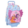 My Little Pony ratastega koolikott Wild & free sinine roosa 33x42x14cm