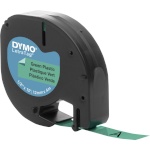 Dymo etiketiprinteri etiketid LetraTag roheline Plastic 12 mm x 4 m