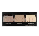 Catrice kompaktpuuder 3 Steps to Contour Palett (7,5g)