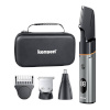 Kensen habemepiiraja IPX6 06-KTMQ21-0GA Electric Shaver Kit, must/hõbedane