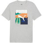 Puma T-särk meestele Graphics Summer Sports Tee II hall 627909 04 suurus S