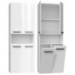 Top E Shop vannitoakapp NEL 2K DK BPOŁ bathroom storage cabinet valge