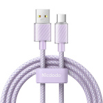 Mcdodo laadimiskaabel Cable USB-A to USB-C CA-3655, 100W, 2m (lilla)