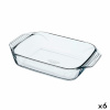 Pyrex ahjuvorm Irresistible Ristkülikukujuline 39x24,5x6,9cm läbipaistev Klaas (6tk)