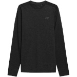 4F T-särk meestele Longsleeve M155 tumehall 4FAW23TLONM155 23M suurus M