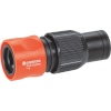 Gardena otsik 02817-20 Professional System Hose Piece 19mm (3/4"), hall/oranž