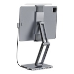 Invzi dokkimisjaam Docking station with stand for Tablet/iPad, INVZI, MH03, MagHub, 3x USB-C, 2x USB-A