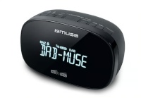 Muse raadio | DAB+/FM Dual Alarm Clock Radio | M-150 CDB | Alarm function | AUX in | must