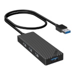 Invzi dokkimisjaam Adapter Hub 4 in 1, INVZI, MH04, 4x USB 3.0 (must)