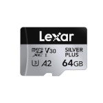 Lexar mälupulk Lexar Professional hõbedane PLUS microSDXC UHS-I Card 64 GB