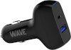 Wave autolaadija, 1 x USB Type-C + 1 x USB-A 18W+18W, must