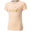 Puma T-särk lastele Ess+ Logo Tee virsik 587041 91 suurus 128cm