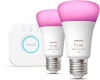 Philips LED pirn Hue bridge + 2x E27 9W RGBW