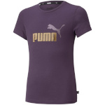 Puma T-särk lastele Ess+ Logo Tee violetne 587041 96 suurus 116cm